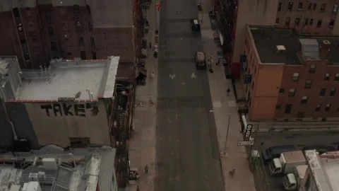Stock Video Aerial View Of Chinatown In New York Live Wallpaper for PC - Free Live Wallpaper