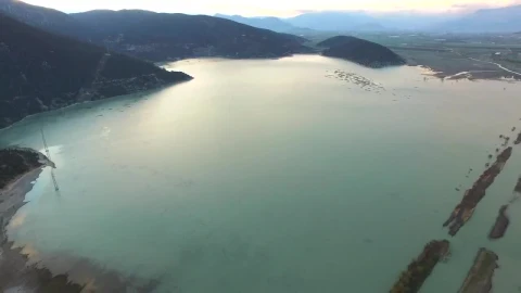 Stock Video Aerial View Of Flood And Disrupted Roads Live Wallpaper for PC - Free Live Wallpaper