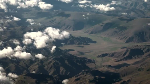 Stock Video Aerial View Of Mountains Live Wallpaper for PC - Free Live Wallpaper