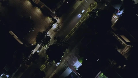 Stock Video Aerial View Of Street With Car Traffic Live Wallpaper for PC - Free Live Wallpaper