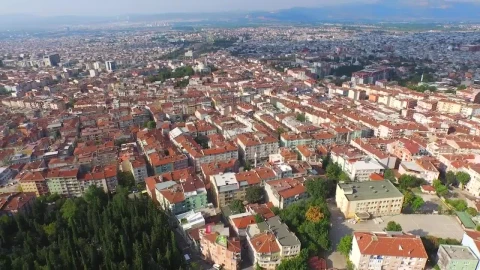 Stock Video Aerial Wide View Of A Big City Live Wallpaper for PC - Free Live Wallpaper