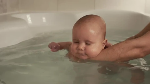 Stock Video Bathing A Newborn Baby Live Wallpaper For PC - Free Live Wallpaper