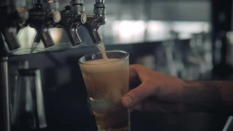 Stock Video Barman Serving Beer Live Wallpaper For PC - Free Live Wallpaper