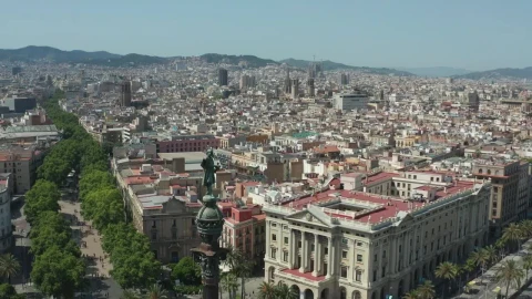 Stock Video Barcelona City From Above Live Wallpaper For PC - Free Live Wallpaper