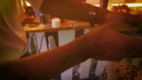 Stock Video Barber Shakes Off Cut Hair Live Wallpaper For PC - Free Live Wallpaper