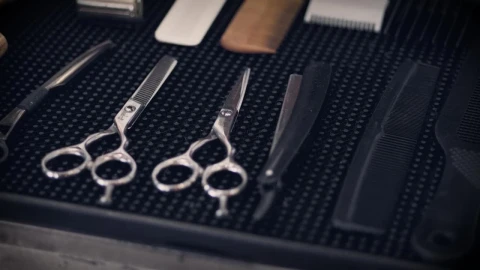 Stock Video Barber Equipment Live Wallpaper For PC - Free Live Wallpaper