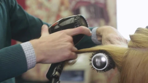 Stock Video Barber Drying Long Hair Live Wallpaper For PC - Free Live Wallpaper