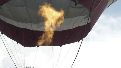 Stock Video Balloon Preparing To Take Off From A Field Live Wallpaper For PC - Free Live Wallpaper