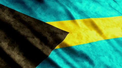 Stock Video Bahamas Flag In The Wind Live Wallpaper For PC - Free Live Wallpaper