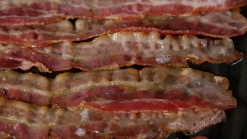 Stock Video Bacon Fat On The Grill Live Wallpaper For PC - Free Live Wallpaper