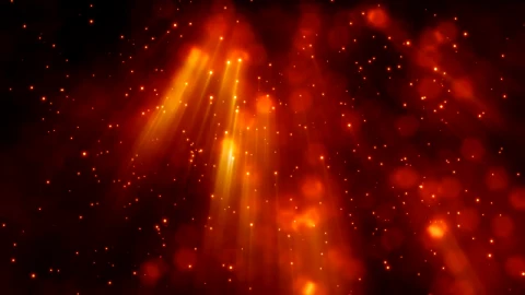Stock Video Background Red Hot Particles Video Live Wallpaper For PC - Free Live Wallpaper