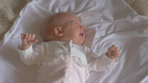 Stock Video Baby Girl Crying In Her Sleep Live Wallpaper For PC - Free Live Wallpaper