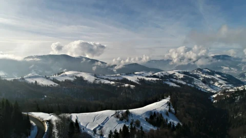 Stock Video Awesome Winter Landscape Zoom Shot Live Wallpaper For PC - Free Live Wallpaper