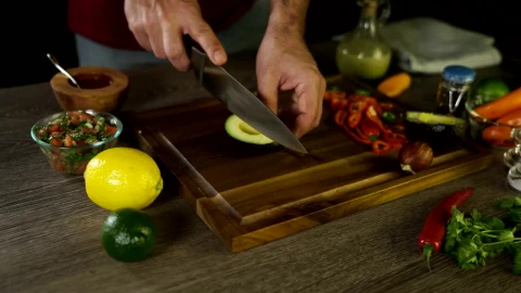 Stock Video Avocado Being Prepared For A Meal Live Wallpaper For PC - Free Live Wallpaper
