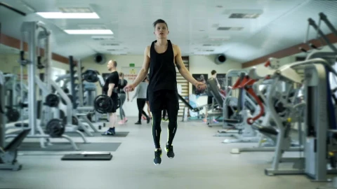 Stock Video Athlete Jumping The Rope Live Wallpaper For PC - Free Live Wallpaper