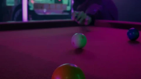 Stock Video Asian Young Man Playing Pool Live Wallpaper For PC - Free Live Wallpaper