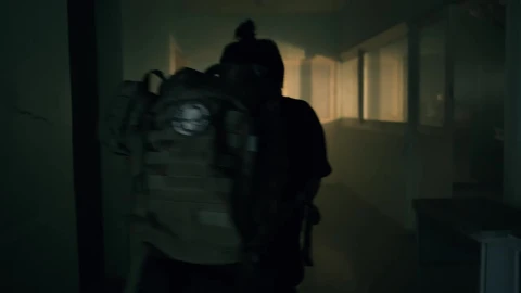 Stock Video Armed Man Is Attacked By A Zombie Live Wallpaper For PC - Free Live Wallpaper