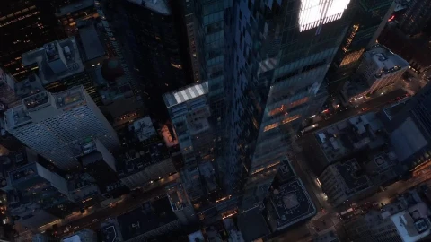Stock Video Area Of Office Buildings And Skyscrapers Live Wallpaper For PC - Free Live Wallpaper