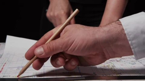 Stock Video Architect Drawing On Plans Live Wallpaper For PC - Free Live Wallpaper