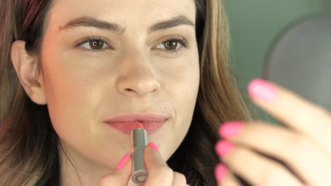 Stock Video Applying Rose Lipstick Live Wallpaper For PC - Free Live Wallpaper