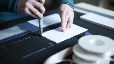 Stock Video Applying Glue To A Board Live Wallpaper For PC - Free Live Wallpaper