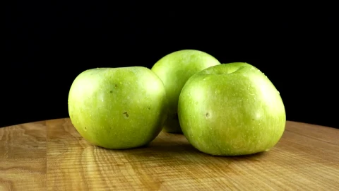 Stock Video Apples Washed And Ready For Eating Live Wallpaper For PC - Free Live Wallpaper