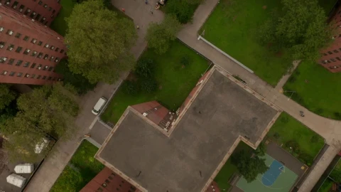 Stock Video Apartment Buildings In A New York Neighborhood Live Wallpaper For PC - Free Live Wallpaper