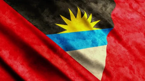 Stock Video Antigua And Barbuda Waving Flag Live Wallpaper For PC - Free Live Wallpaper