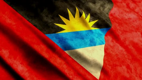 Stock Video Antigua And Barbuda Flag Waving Live Wallpaper For PC - Free Live Wallpaper