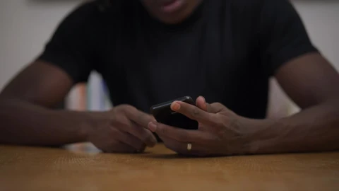 Stock Video Annoyed And Frustrated Man With His Smartphone Live Wallpaper For PC - Free Live Wallpaper
