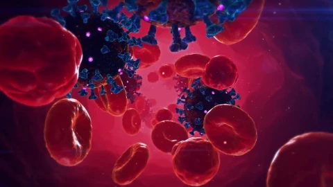 Stock Video Animation Of Viruses Infecting The Human Body Live Wallpaper For PC - Free Live Wallpaper