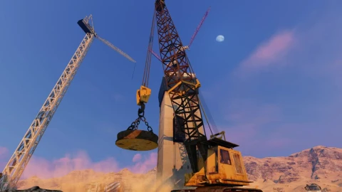 Stock Video Animation Of Construction Machinery Live Wallpaper For PC - Free Live Wallpaper