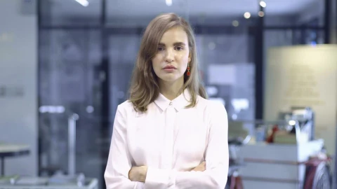 Stock Video Angry Woman With Folded Arms Live Wallpaper For PC - Free Live Wallpaper