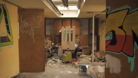 Stock Video Angry Urban Man In Abandoned Spot Live Wallpaper For PC - Free Live Wallpaper