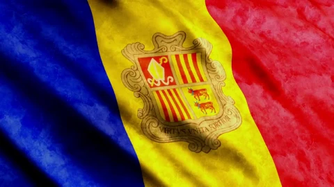 Stock Video Andorra Country Flag Live Wallpaper For PC - Free Live Wallpaper