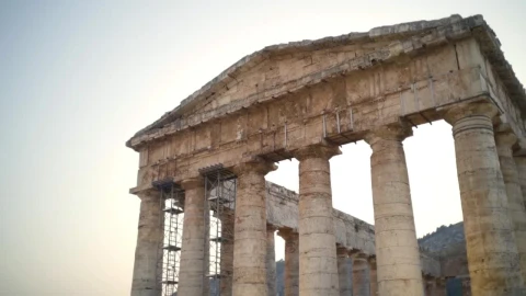 Stock Video Ancient Building In Acropolis Live Wallpaper For PC - Free Live Wallpaper