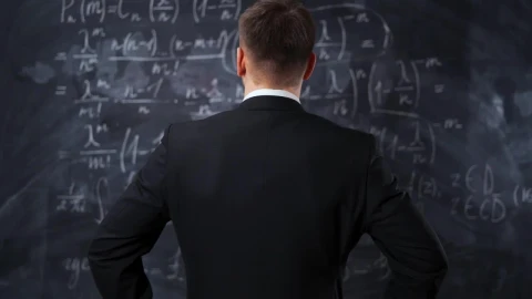 Stock Video Analyzing Equations Written On A Blackboard Live Wallpaper For PC - Free Live Wallpaper