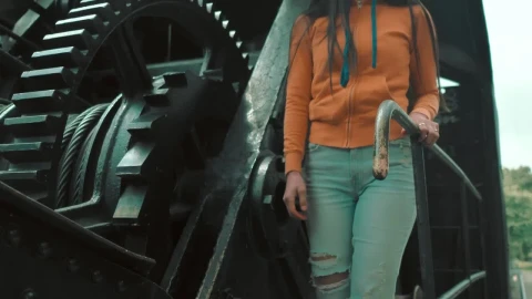 Stock Video An Urban Trendy Woman On A Train Wagon Live Wallpaper For PC - Free Live Wallpaper