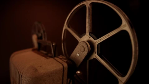 Stock Video An Old Film Device Spinning Live Wallpaper For PC - Free Live Wallpaper
