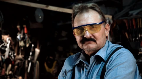 Stock Video An Old Carpenter Smiling To Camera Live Wallpaper For PC - Free Live Wallpaper