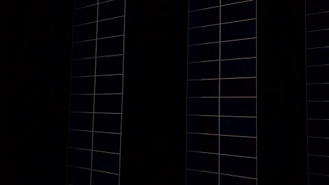 Stock Video An Industrial Solar Plant Panels In The Sunset Live Wallpaper For PC - Free Live Wallpaper