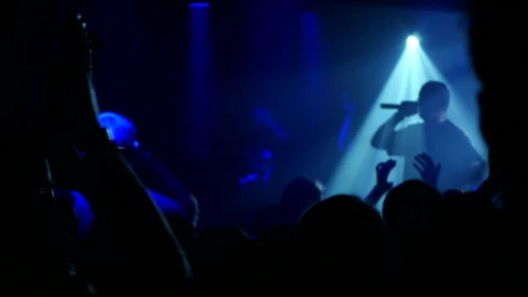 Stock Video An Artist Singing In The Stage Live Wallpaper For PC - Free Live Wallpaper