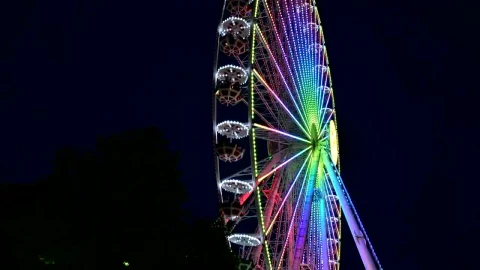 Stock Video Amusement Park Ride Timelapse Live Wallpaper For PC - Free Live Wallpaper