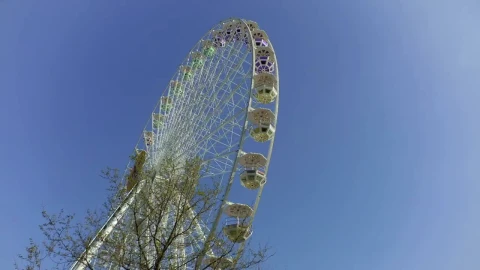 Stock Video Amusement Park Ride In The Day Live Wallpaper For PC - Free Live Wallpaper