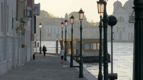 Stock Video Along The River In Venice Live Wallpaper For PC - Free Live Wallpaper