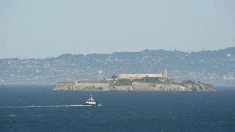 Stock Video Alcatraz Prison Seen From Afar Live Wallpaper For PC - Free Live Wallpaper