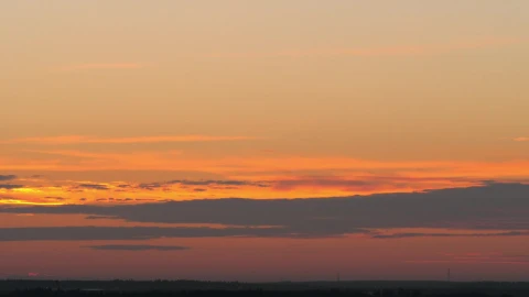 Stock Video Airplane Taking Off Before Sunset Live Wallpaper For PC - Free Live Wallpaper