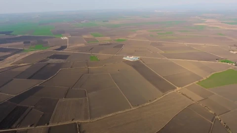 Stock Video Agricultural Fields And Towns From The Air Live Wallpaper For PC - Free Live Wallpaper