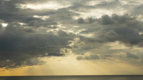 Stock Video Afternoon Sky With Sun And Moving Clouds Live Wallpaper For PC - Free Live Wallpaper