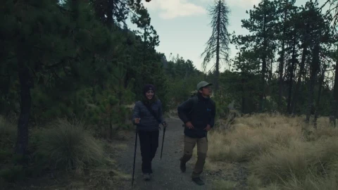 Stock Video A Young Couple Hiking Live Wallpaper For PC - Free Live Wallpaper
